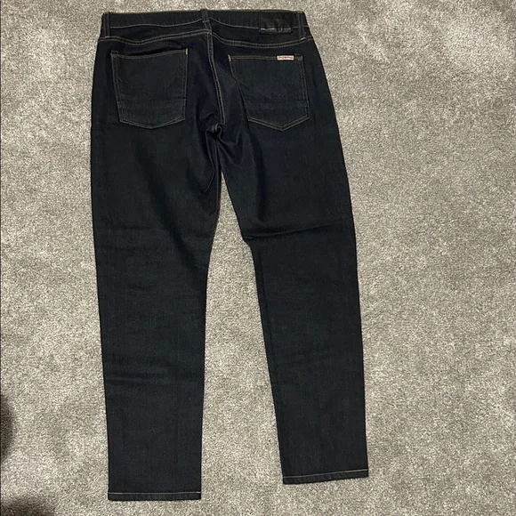 Hudson Jeans Men's Deep Indigo Slim Stright Fit - Picture 3 of 6